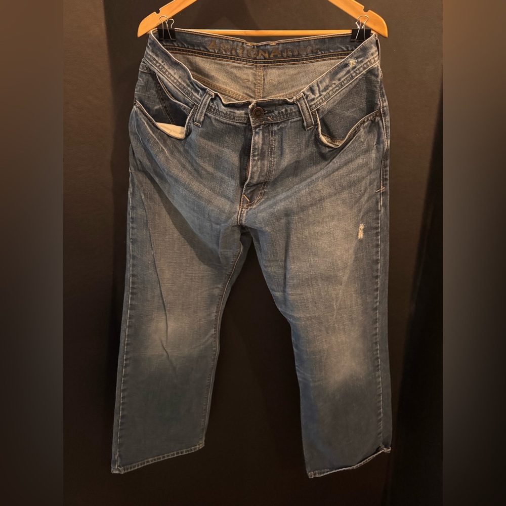 Arizona Men’s Classic Blue Denim Jeans 36x32